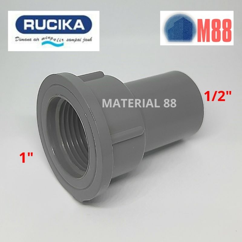 SDD 1 x 1/2 inch RUCIKA AW Sok Drat Dalam 1 x 0.5