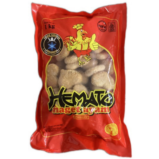 

hemato chicken nugget 1kg / naget ayam