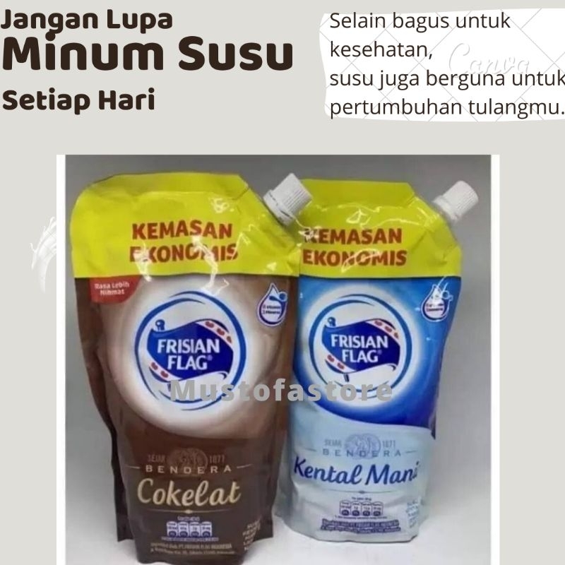 

Susu Kental Manis Frisian Flag Kemasan Ekonomis 545 Gram