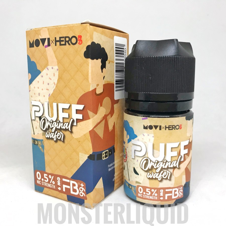 PUFF ORIGINAL WAFER BY MOVI X HERO57 3MG 6MG 9MG 60ML FB