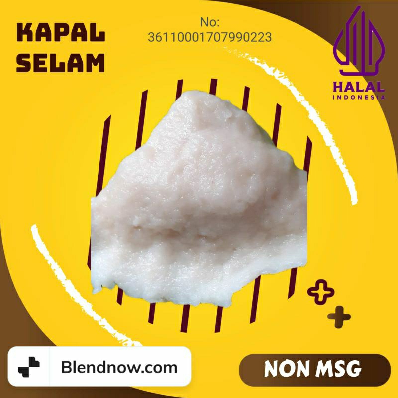

PEMPEK KAPAL SELAM IKAN TENGGIRI 1 PCS