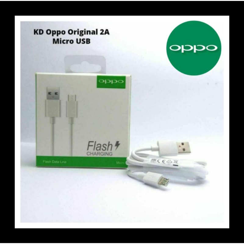 ( ORIGINAL 100 % ) Kabel data kabel charger OPPO original F7 F5 Youth F3 plus F1 plus F1s New A83 A71 A39 A37 A31A3s A7 A5s A12 Neo7 A5 A52 A53 A57 2020 A7 2020 A9 2020 R5 RENO 4F Micro usb - Type C Tipe C