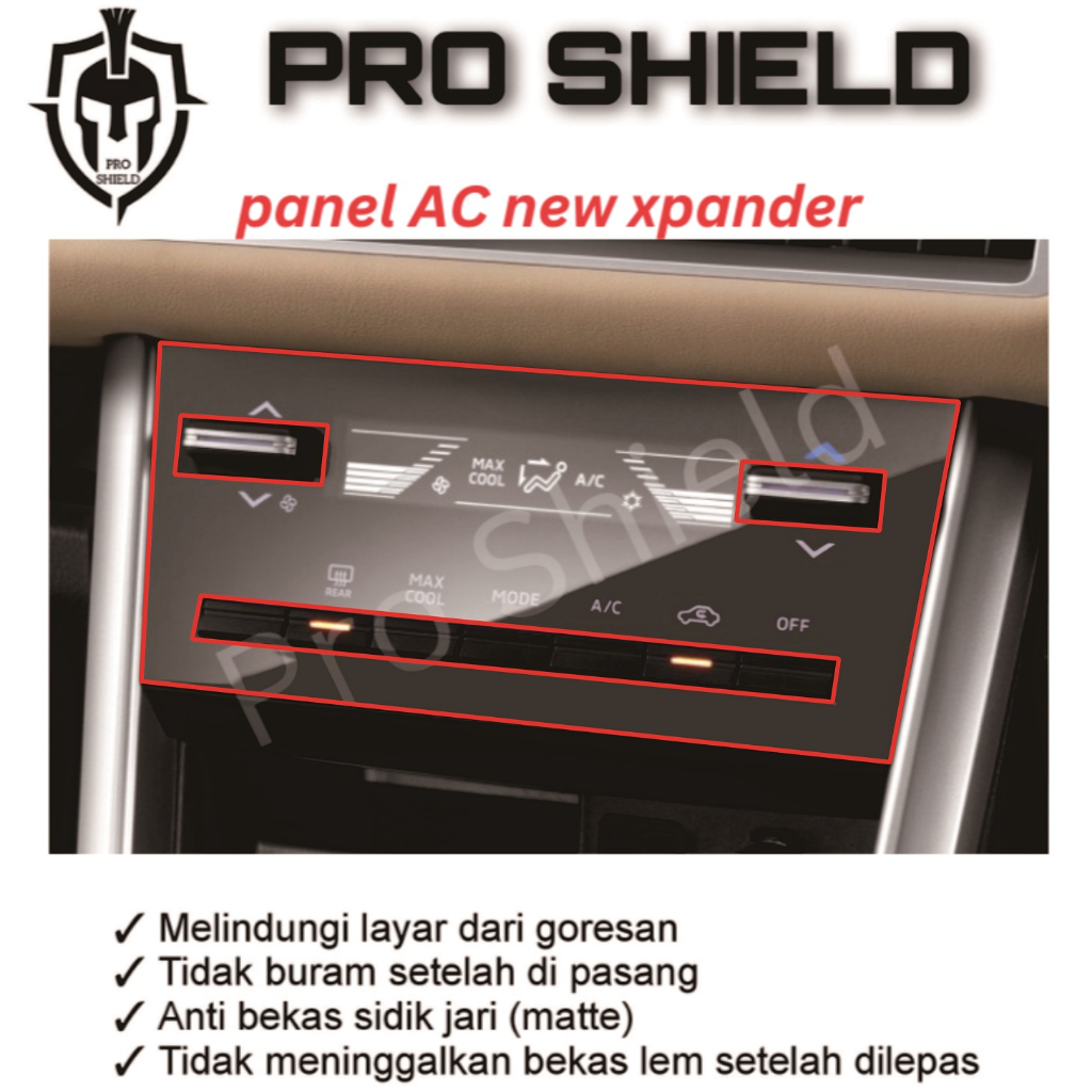 Anti gores panel ac mitsubishi xpander