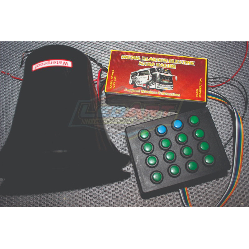 KLAKSON BASURI ELEKTRIK V2 KONEKSI VIA HP