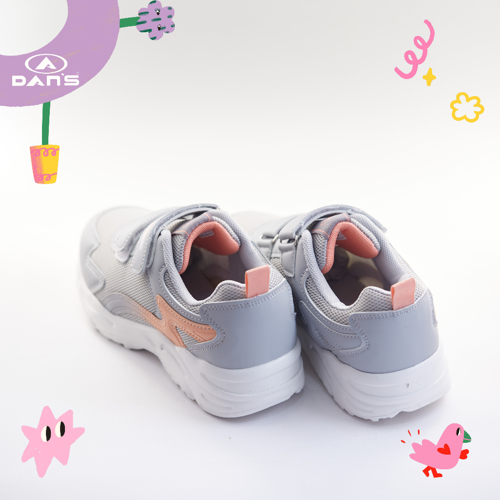 Dans Haizea Sepatu Sneakers Anak Perempuan - Grey