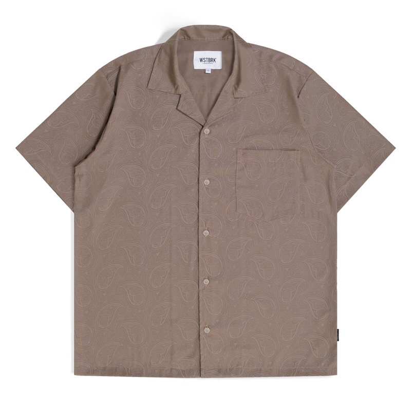 CAVTIC LR - Paisley Open Colar Shirt - westbrookoriginals