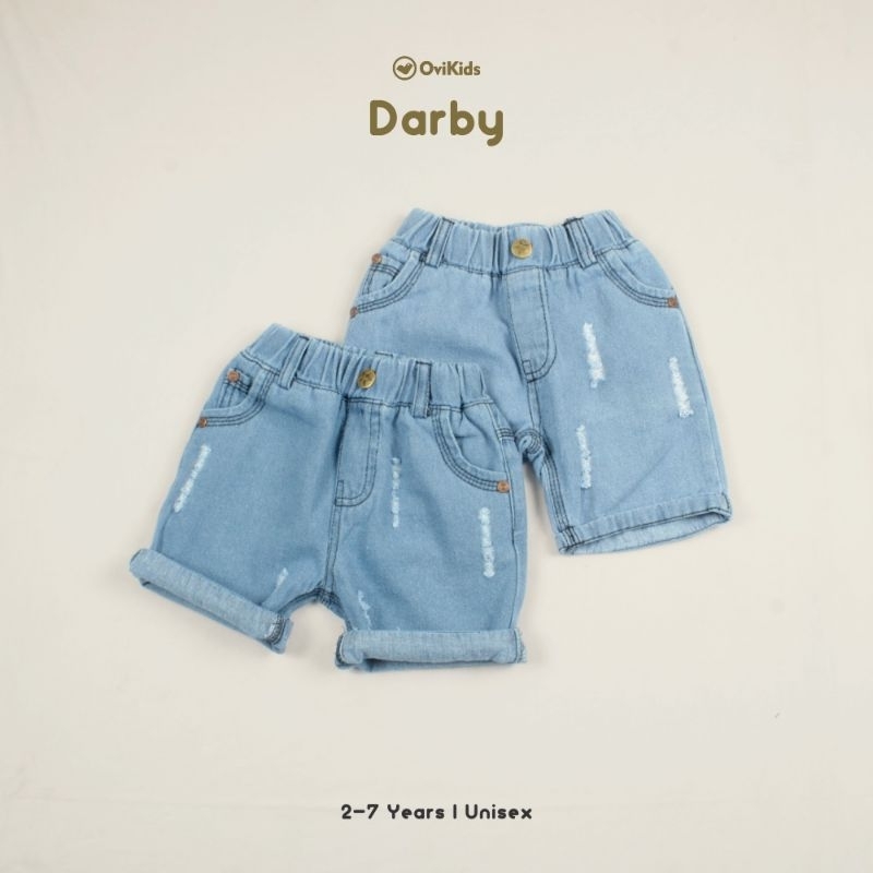 OVI KIDS - DARBY CELANA OVIKIDS - CELANA PENDEK ANAK - CELANA PENDEK OVI KIDS - CELANA JEANS ANAK