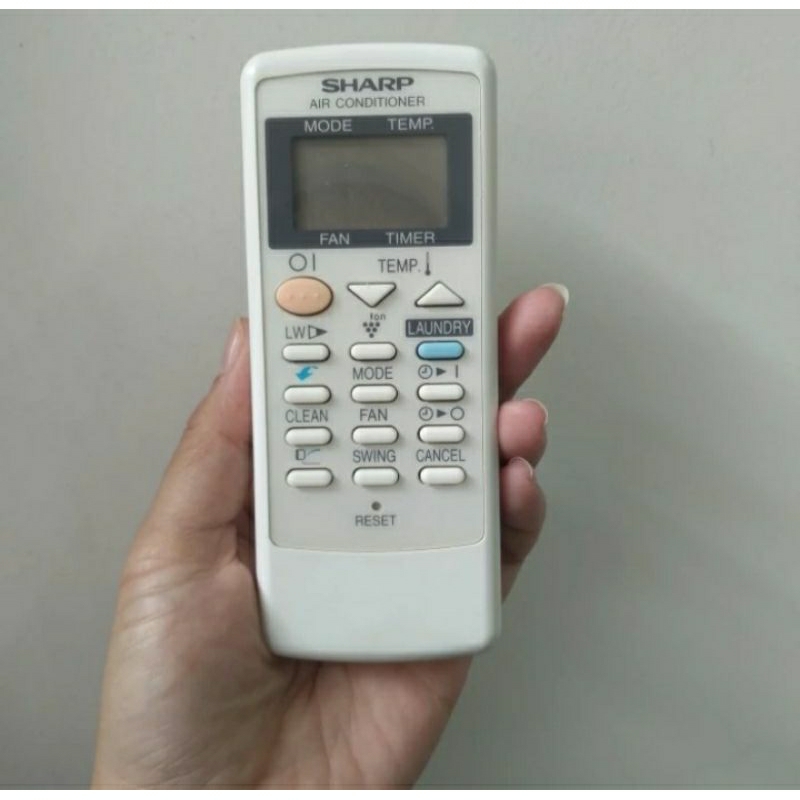 REMOTE REMOT AC SHARP LAUNDRY CRMC-A820JBEZ ORIGINAL ASLI