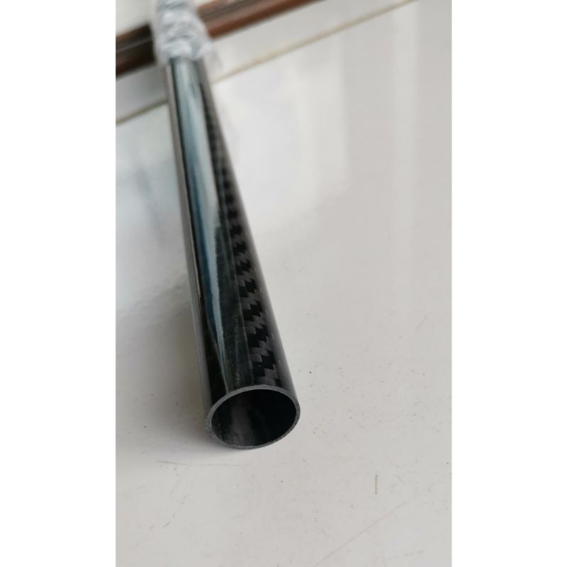 50cm Carbon Tube 3K OD 25mm ID 23mm