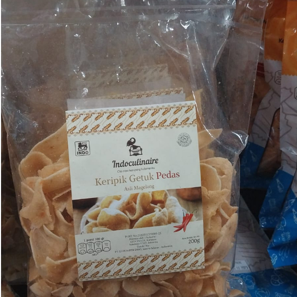 

Indoculinaire Keripik Getuk Pedas