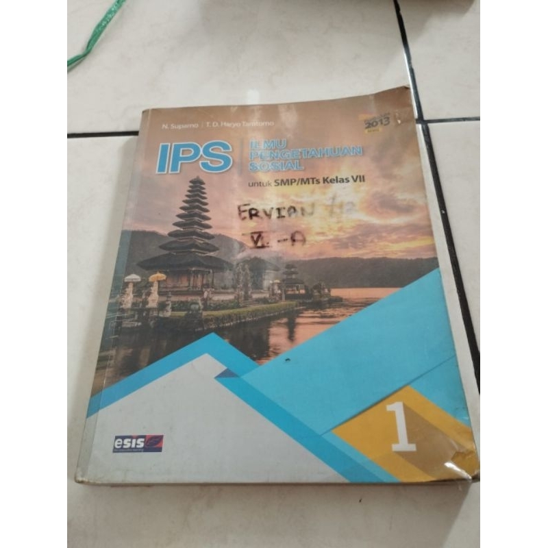 IPS/ilmu pengetahuan sosial esis kelas 7