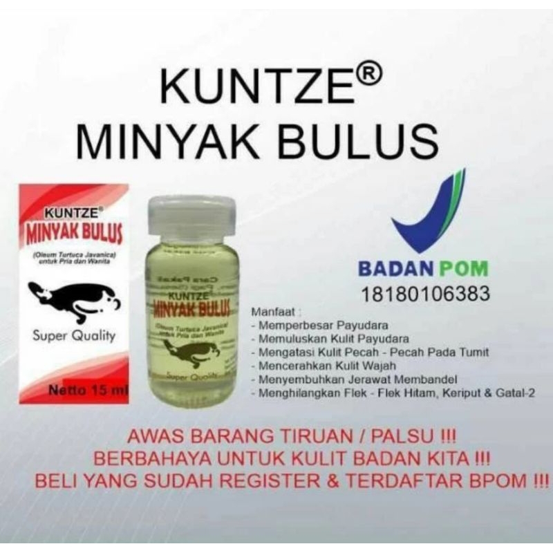 minyak kuntze bulus