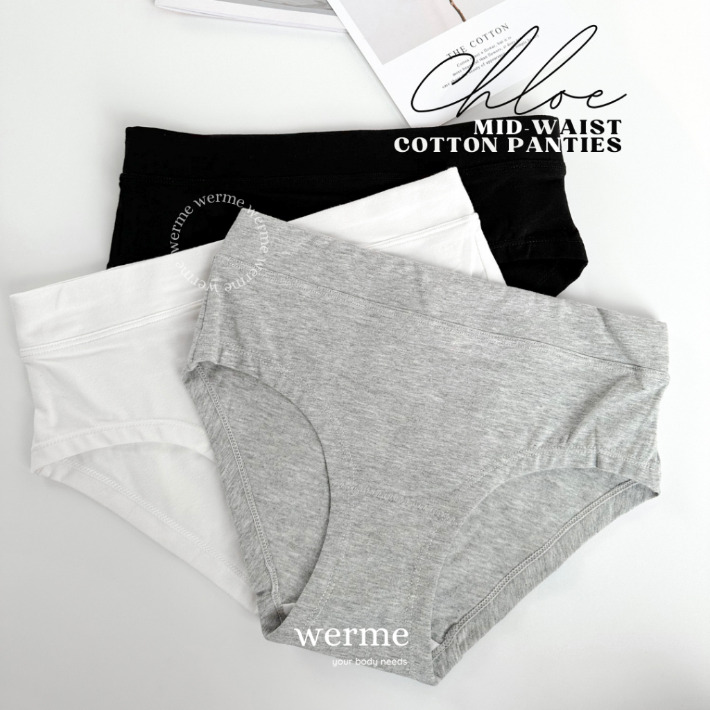 CHLOE MIDWAIST COTTON PANTIES