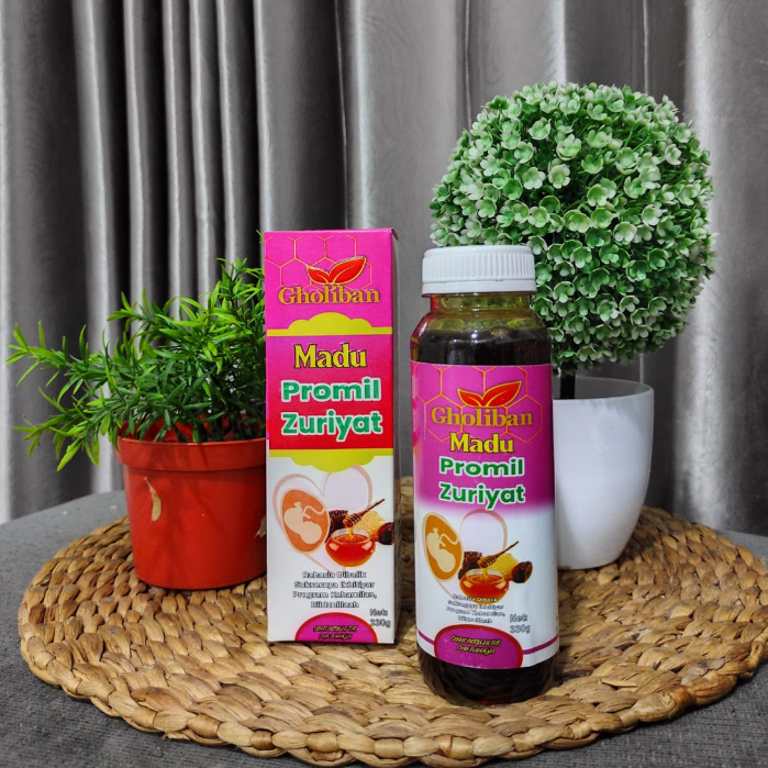 Madu PROMIL Zuriyat Gholiban 330 gram BPOM RI MD 852110005614