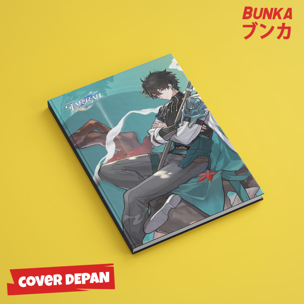 

Note Book Game Honkai Star Rail Dan Heng Hardcover A5 Buku Tulis Catatan Notes Agenda Planner Jurnal vintage buku catatan story book kado anniversary valentine cowok cewek murah