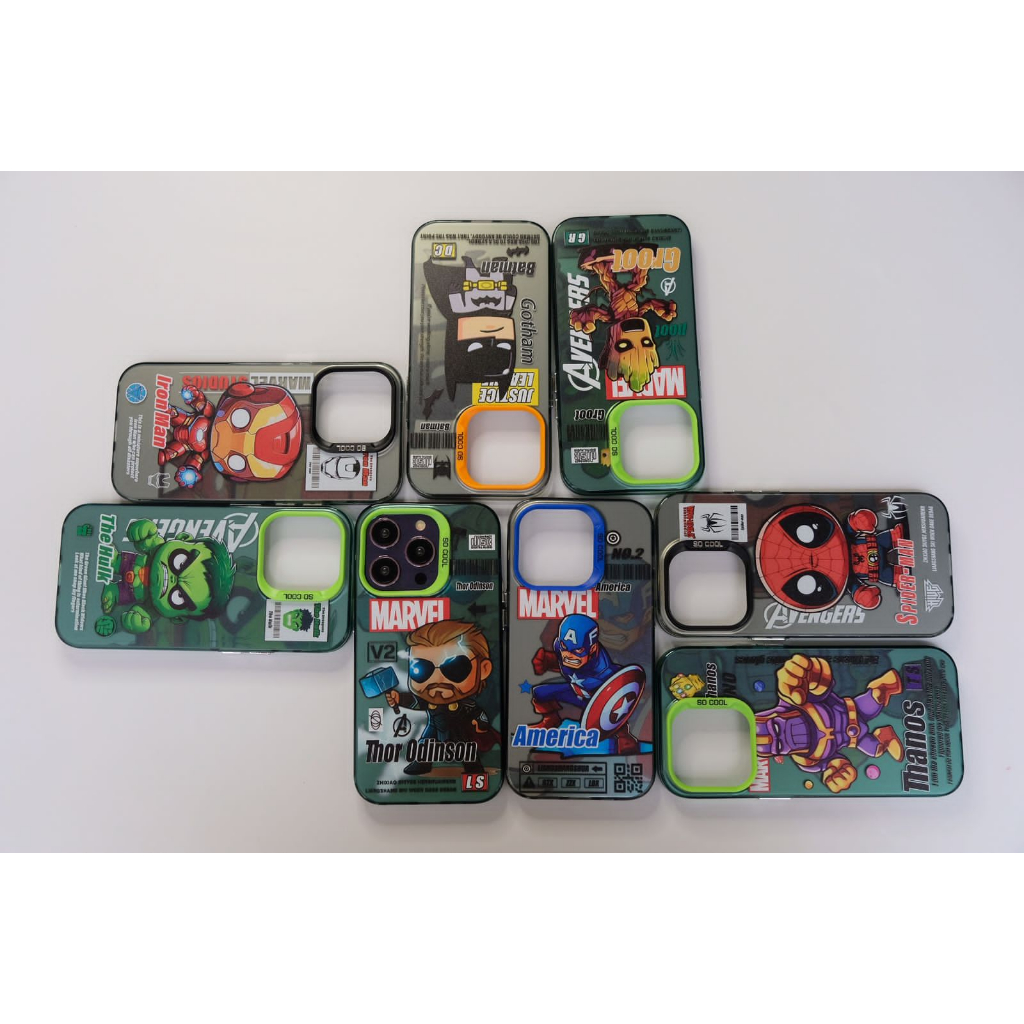 NEW SAVAGE CASE !!  HOLOGRAM AVENGERS IRON MAN HULK SPIDERMAN THOR GROOT THANOS CAPTAIN AMERICA MARVEL HEROES BATMAN IP 14 PROMAX 14 PRO 14 13 PROMAX 13 PRO 13 12 PROMAX 12 PRO 12  11 SOFTCASE