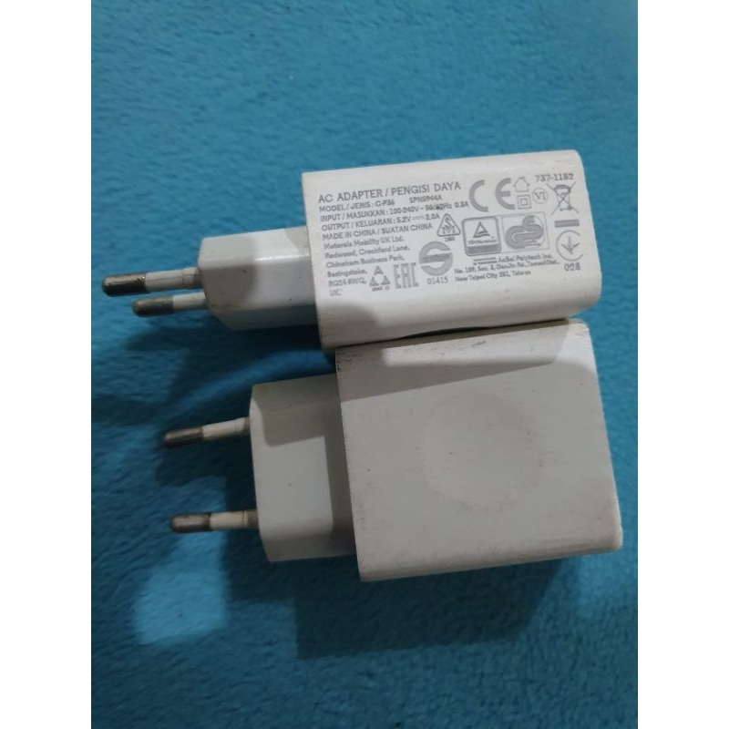 adaptor charger bekas original cabutan hp Lenovo 2A