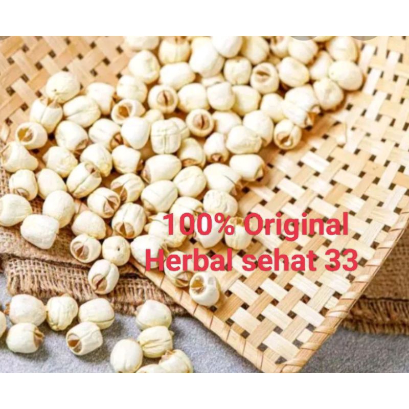

biji teratai 100gr / lotus seed / Lien zi import Singapura