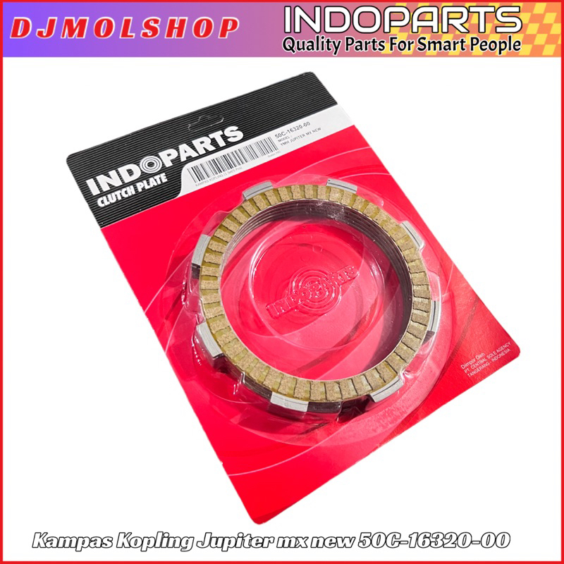 Kampas Kopling Set Jupiter Mx New Kode 50C-16320 Ori Merk Indoparts