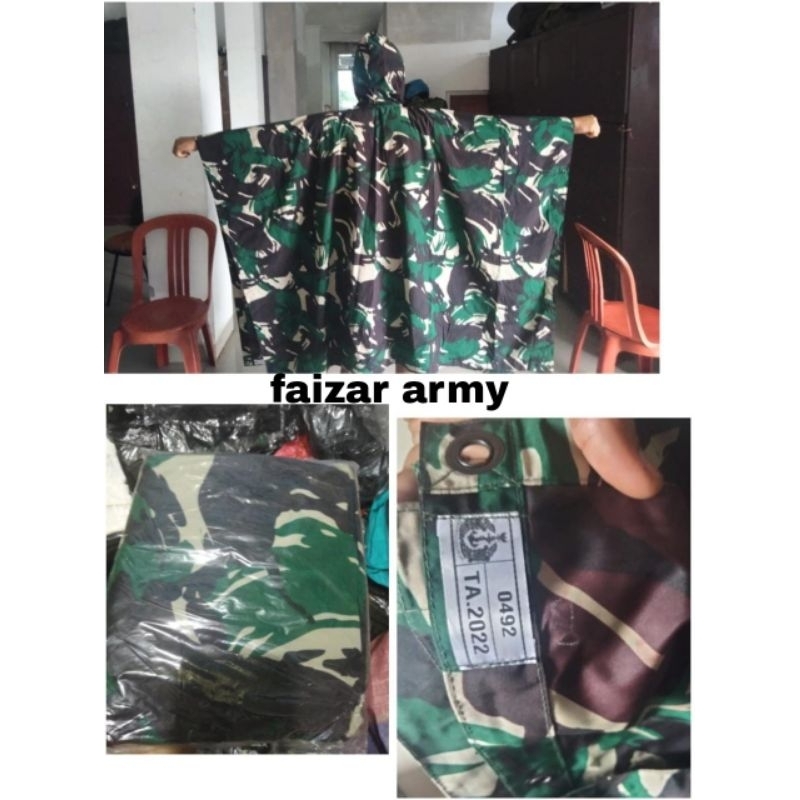 PONCO LORENG/PONCO TNI/JAS HUJAN TNI