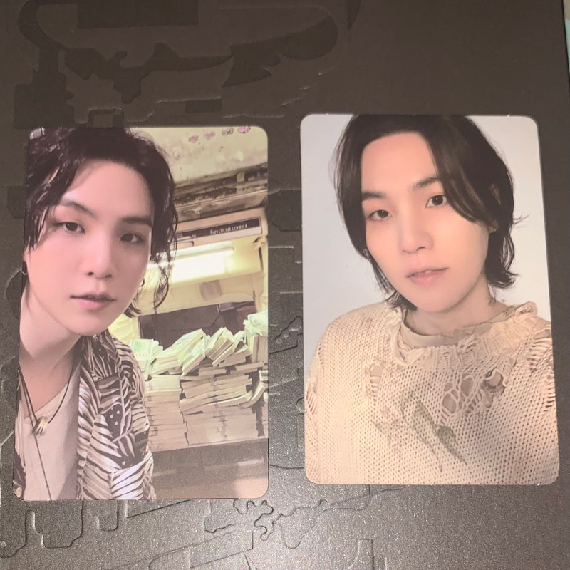 Photocard Agustd Suga Album D-day