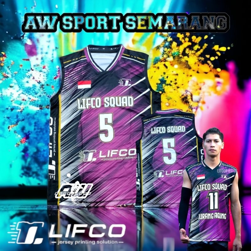 BAJU LIFCO SQUAD UNGU