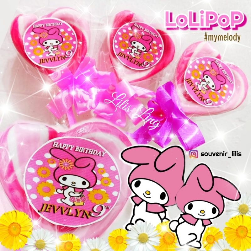 

Lolipop dessert permen ulang tahun