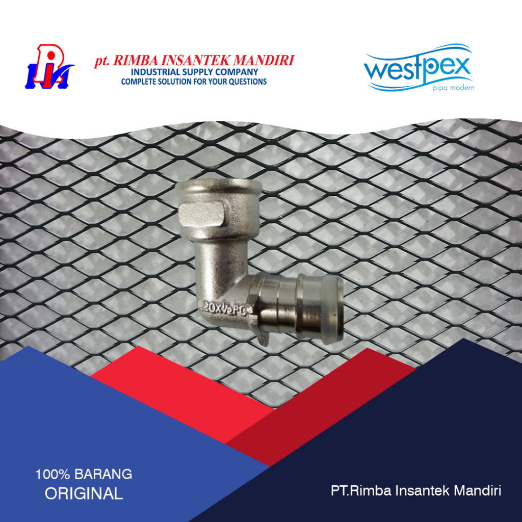WESTPEX / KENI DRAT DALAM EXPANDER COPPER FEMALE ELBOW L16-1/2FC