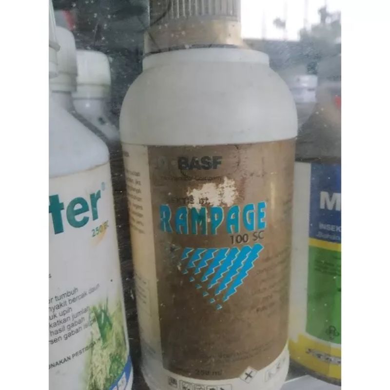 obat pertanian insektisida RAMPAGE 250ML Produksi lama
