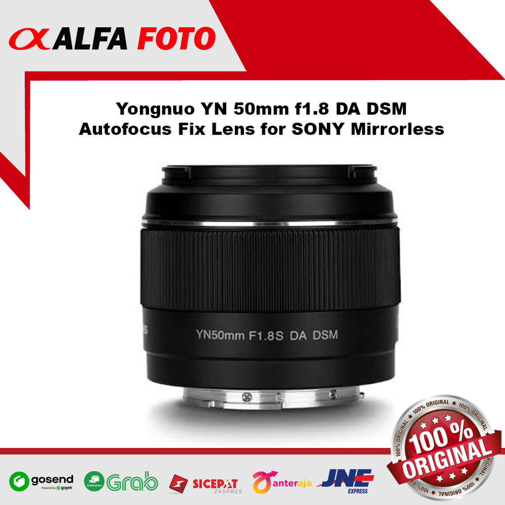Yongnuo YN 50mm f1.8 DA DSM for sony mirrorless