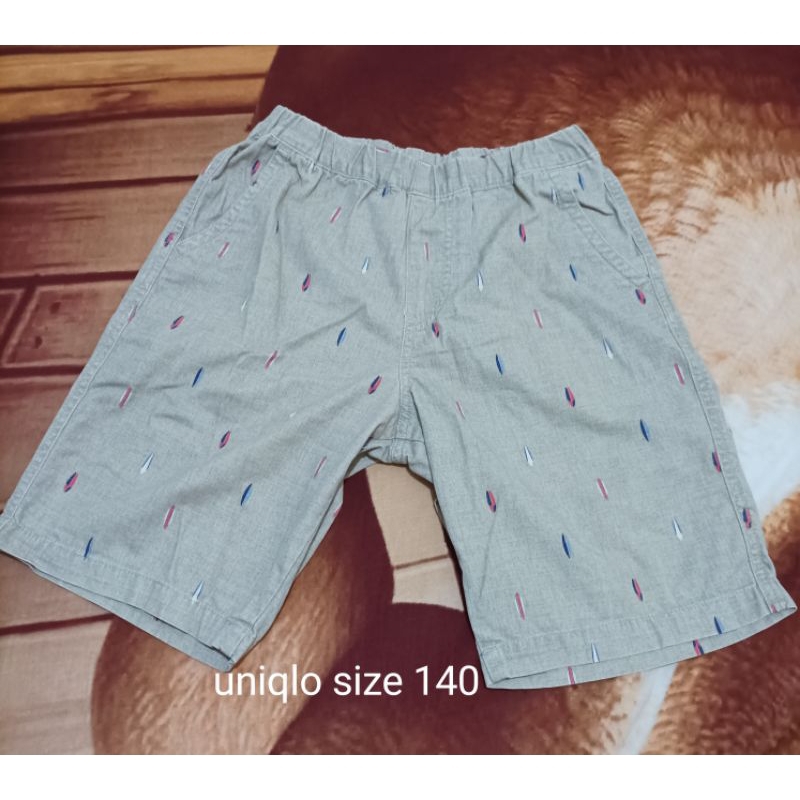 PL celana pendek anak Uniqlo