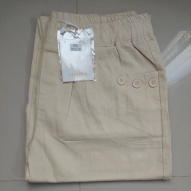 9927# ( XL, 2XL, 3XL, 5XL ) Celana Wanita Soft jeans import premium COOPER