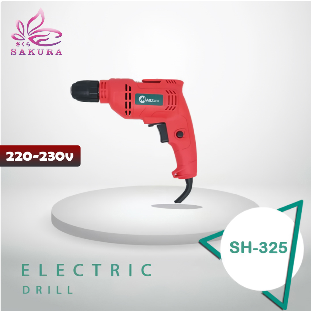 MESIN BOR ELECTRIC IMPACT Drill Bor 13 Mm /10 Mm Dengan Tenaga Super Power-SOSOYO