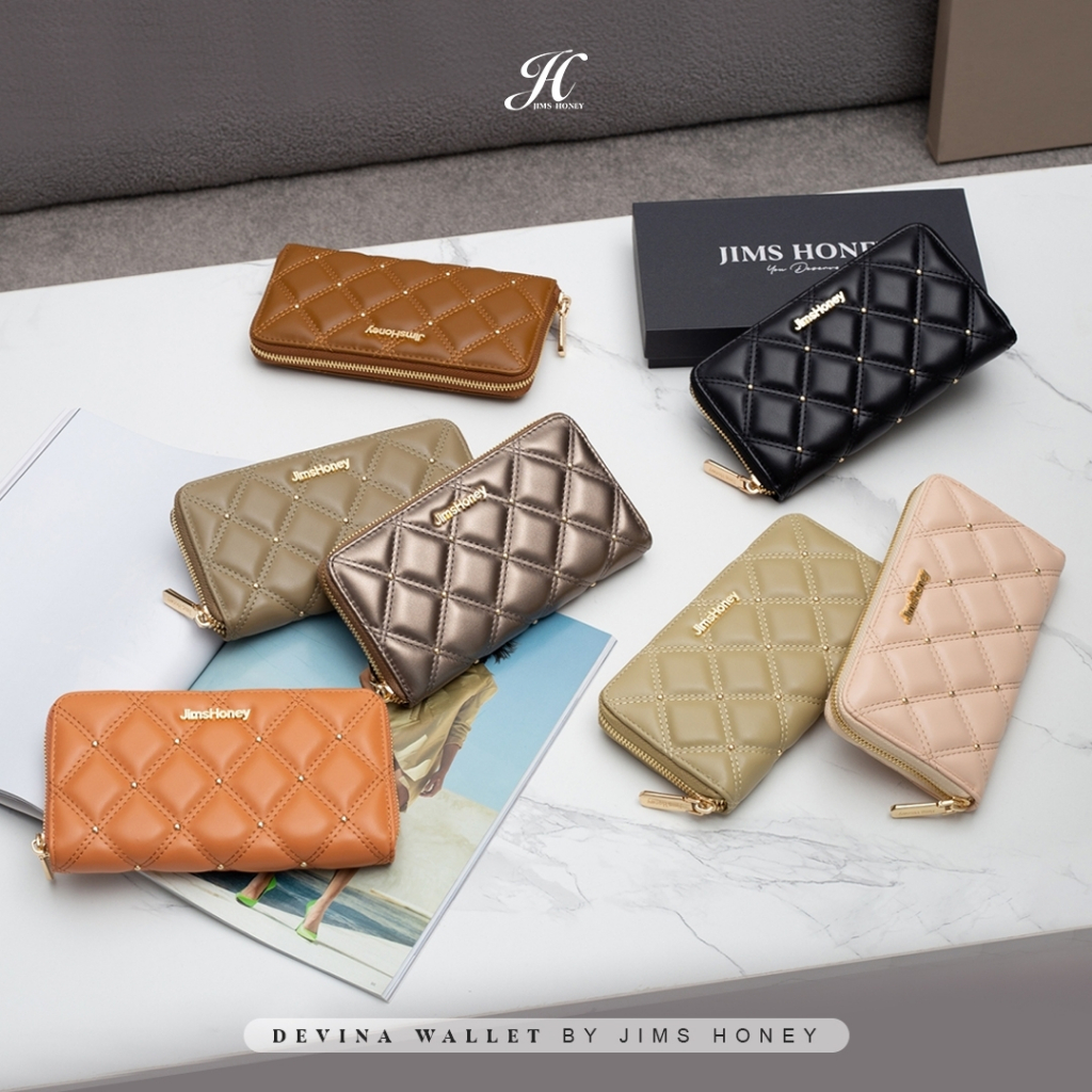 JIMS HONEY DOMPET PANJANG WANITA DEVINA WALLET (FREE EXCLUSIVE BOX)