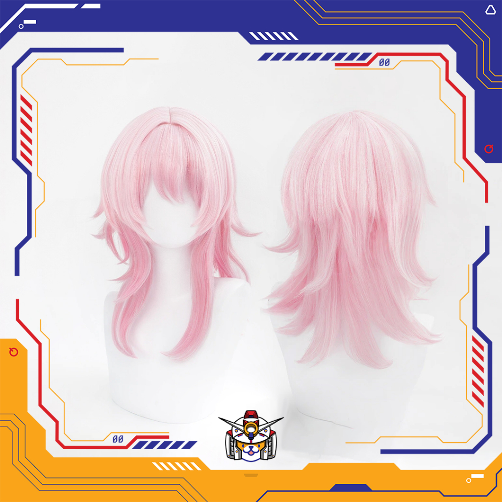 [QTakasi] WIG COS HONKAI STAR RAIL RAIL WAY COSPLAY ANIME PROMO RAMBUT PALSU