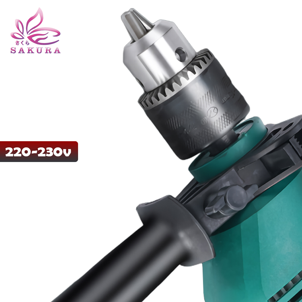 MESIN BOR ELECTRIC IMPACT Drill Bor 13 Mm /10 Mm Dengan Tenaga Super Power-SOSOYO