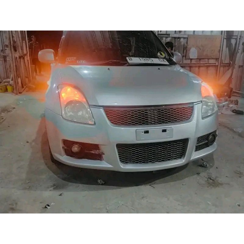 Bemper depan swift Gt2 bahan duraflex beserta jaring plastik