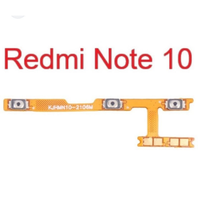 FLEXIBLE FLEKSIBEL XIAOMI NOTE 10 ON OFF VOLUME POWER