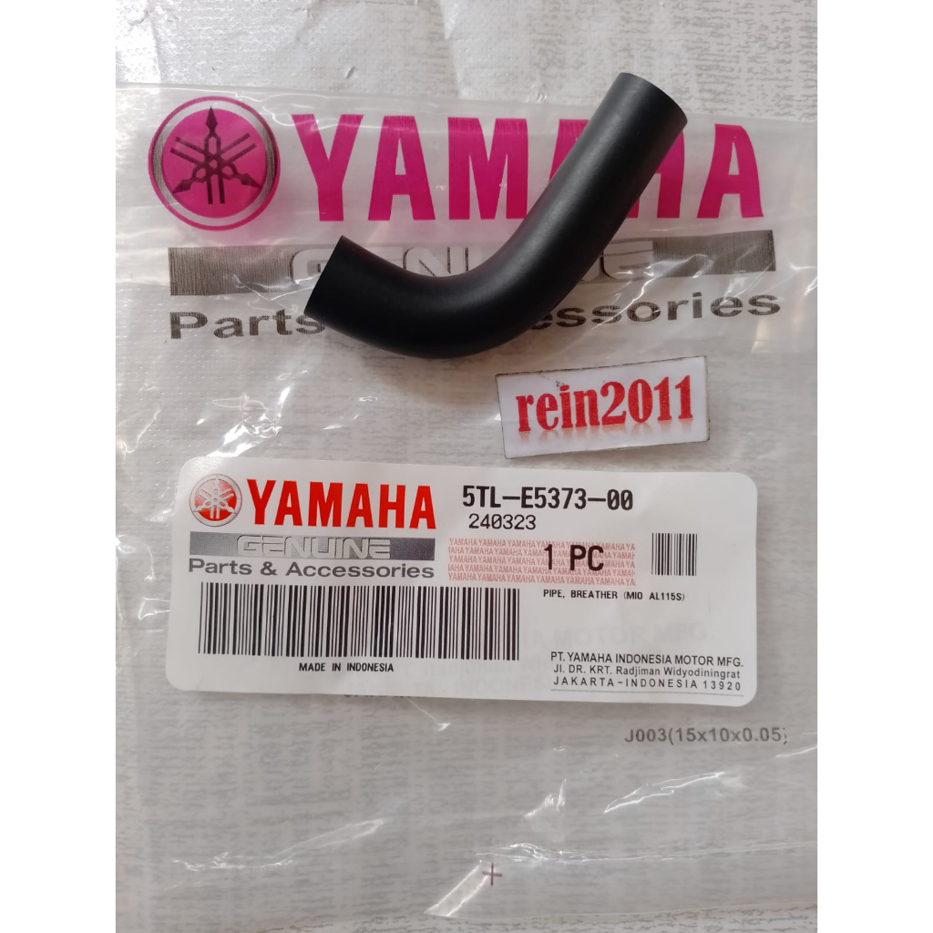 SELANG HAWA UDARA MIO SPORTY MIO SOUL FINO KARBU MIO LAMA ASLI ORI YAMAHA 5TL E5373 00