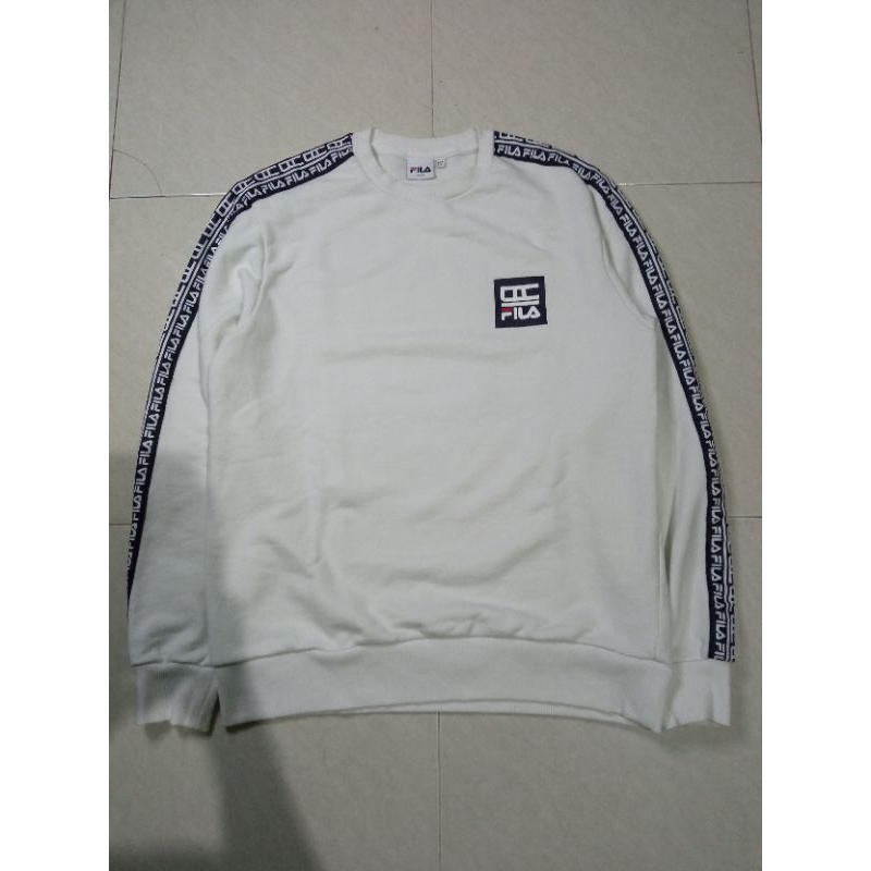 crewneck fila taped