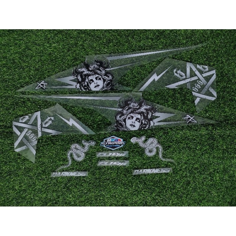 STRIPING STIKER VARIO TECHNO TRANSPARAN MEDUSA