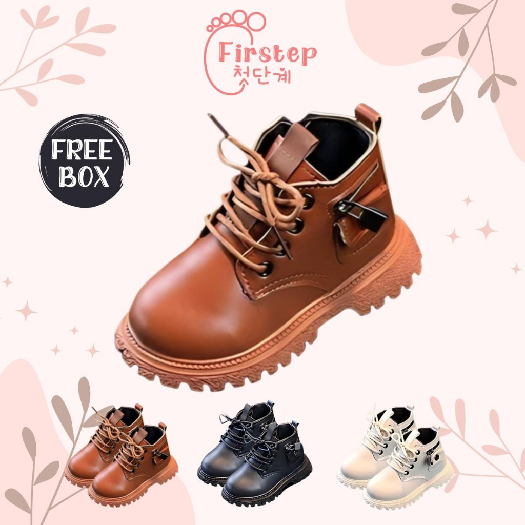 Sepatu Anak Perempuan Dan Laki Laki Boots  Import Sepatu Boots Anak Usia 1-5 Tahun FS134