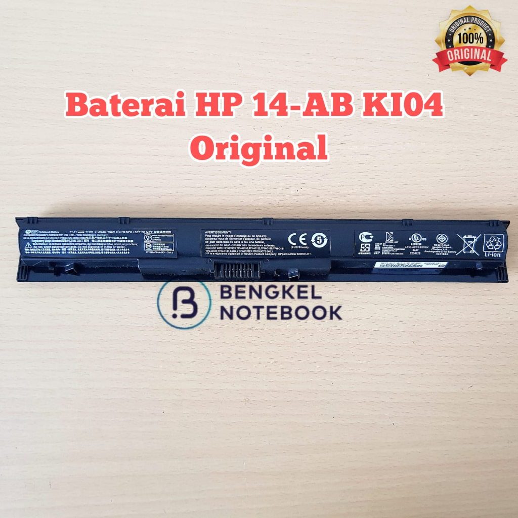 Baterai HP 14-AB 15-AB 15-AG 17-G HSTNN-LB6S KI04 K104 Original