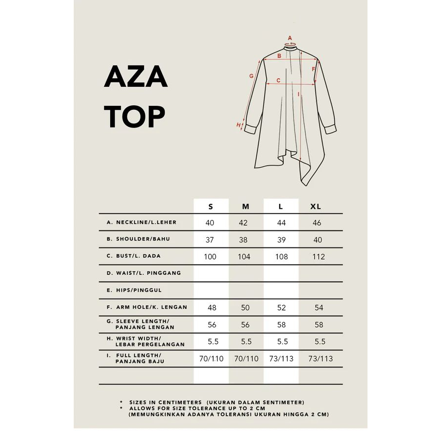 AZA TOP BLACK - KAMI