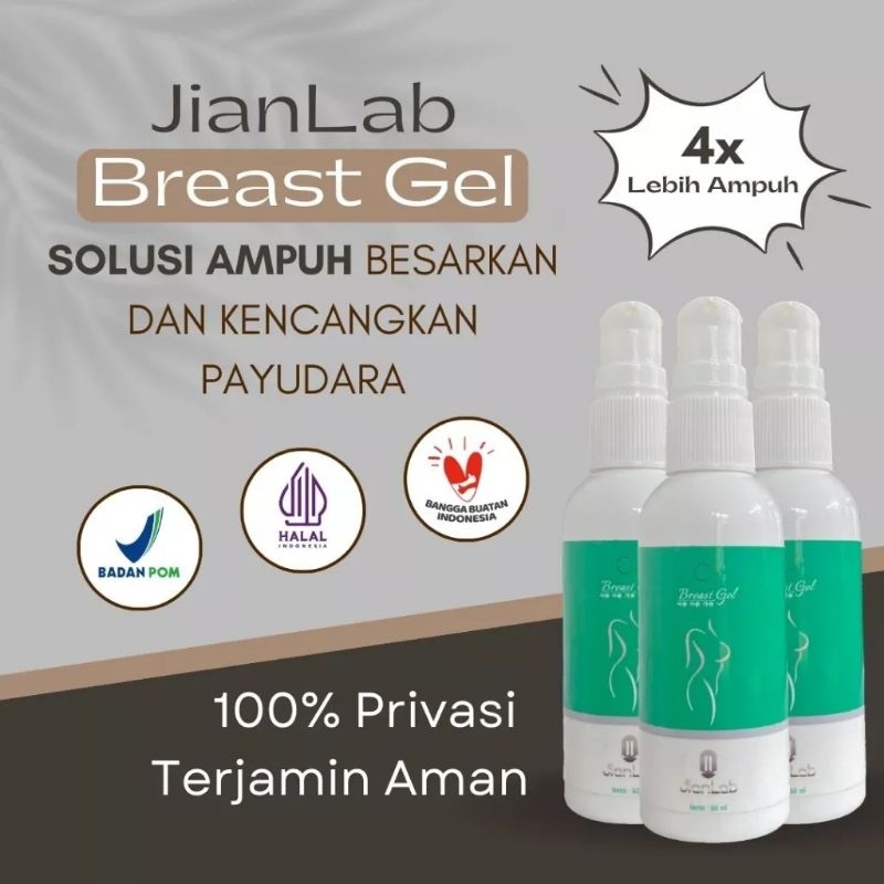 JianLab Breast Gel - Solusi mengencangkan dan membesarkan payudara ORIGINAL