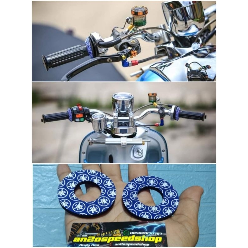 grip donut Mio Fino soul Nouvo/grip donut Yamaha Mio 5tl Mio sporty Mio 5vv Thailand soul mx Thailan