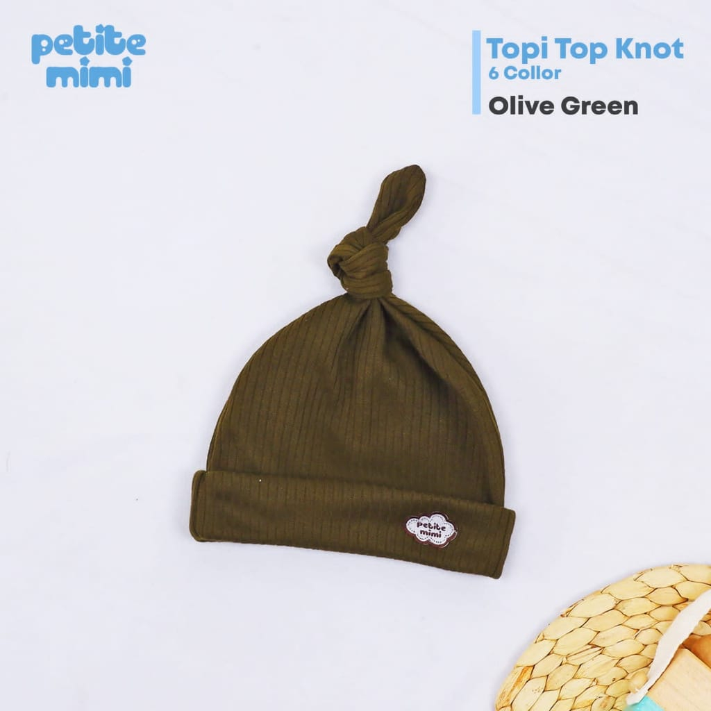 Petite Mimi Topi Top Knot  PREMIUM Newborn 0-6 Bulan