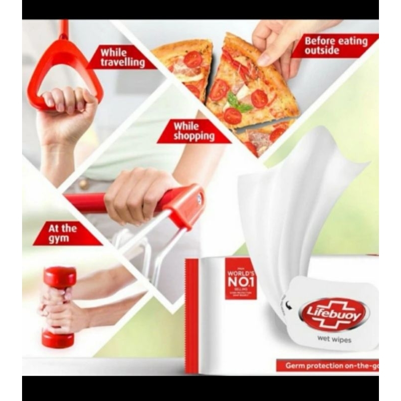 Lifebuoy Wet Wipes 48s x 2