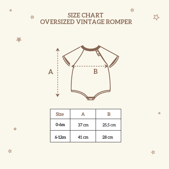 Little Palmerhaus - Baby Oversized Vintage Romper | Jumper Bayi