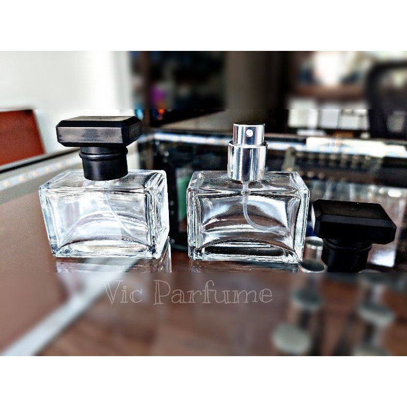 BOTOL BLOOMING BLACK 20ML BOTOL PARFUM BOTOL KOSONG